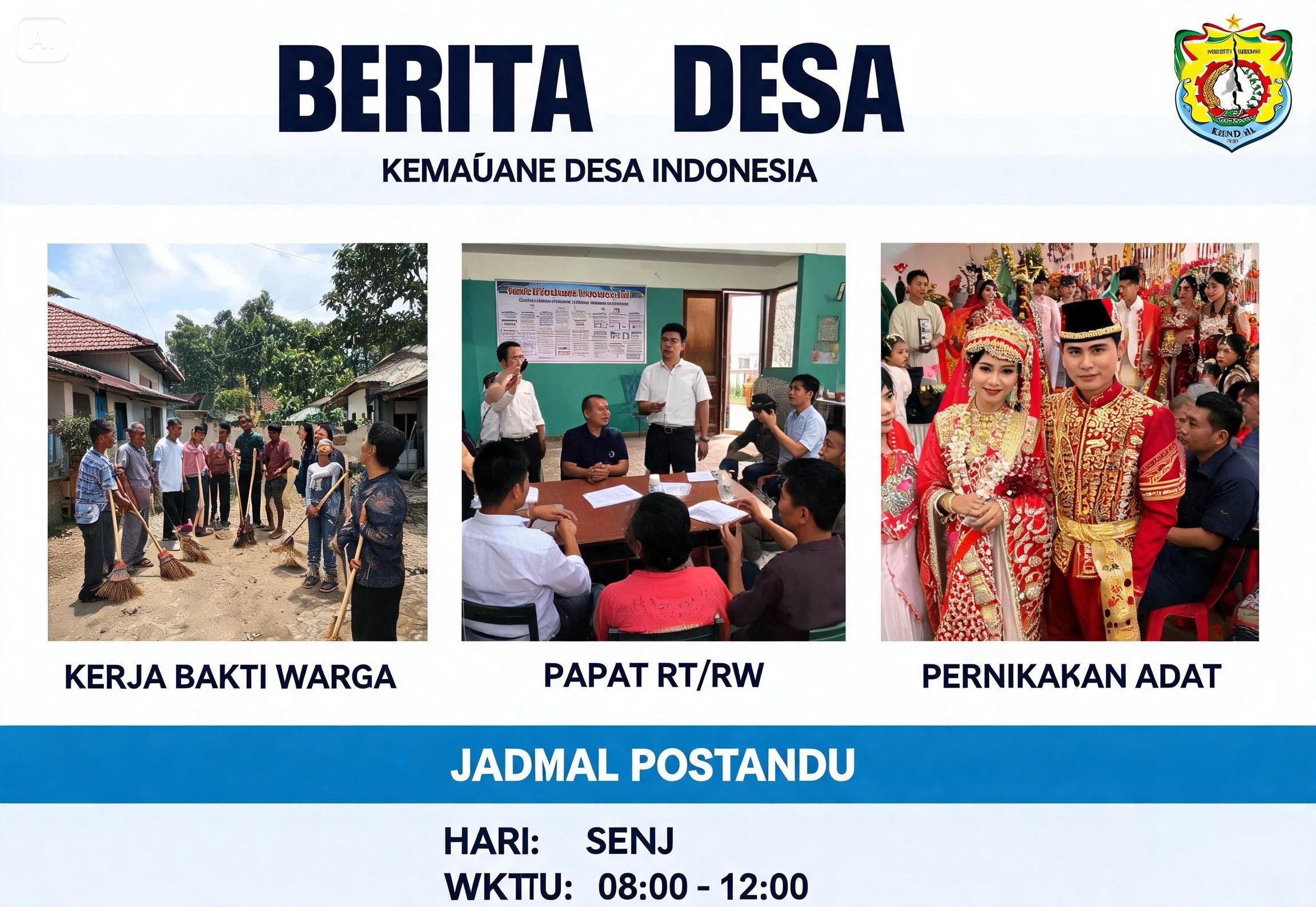 Banner Desa Sendnag Kulon
